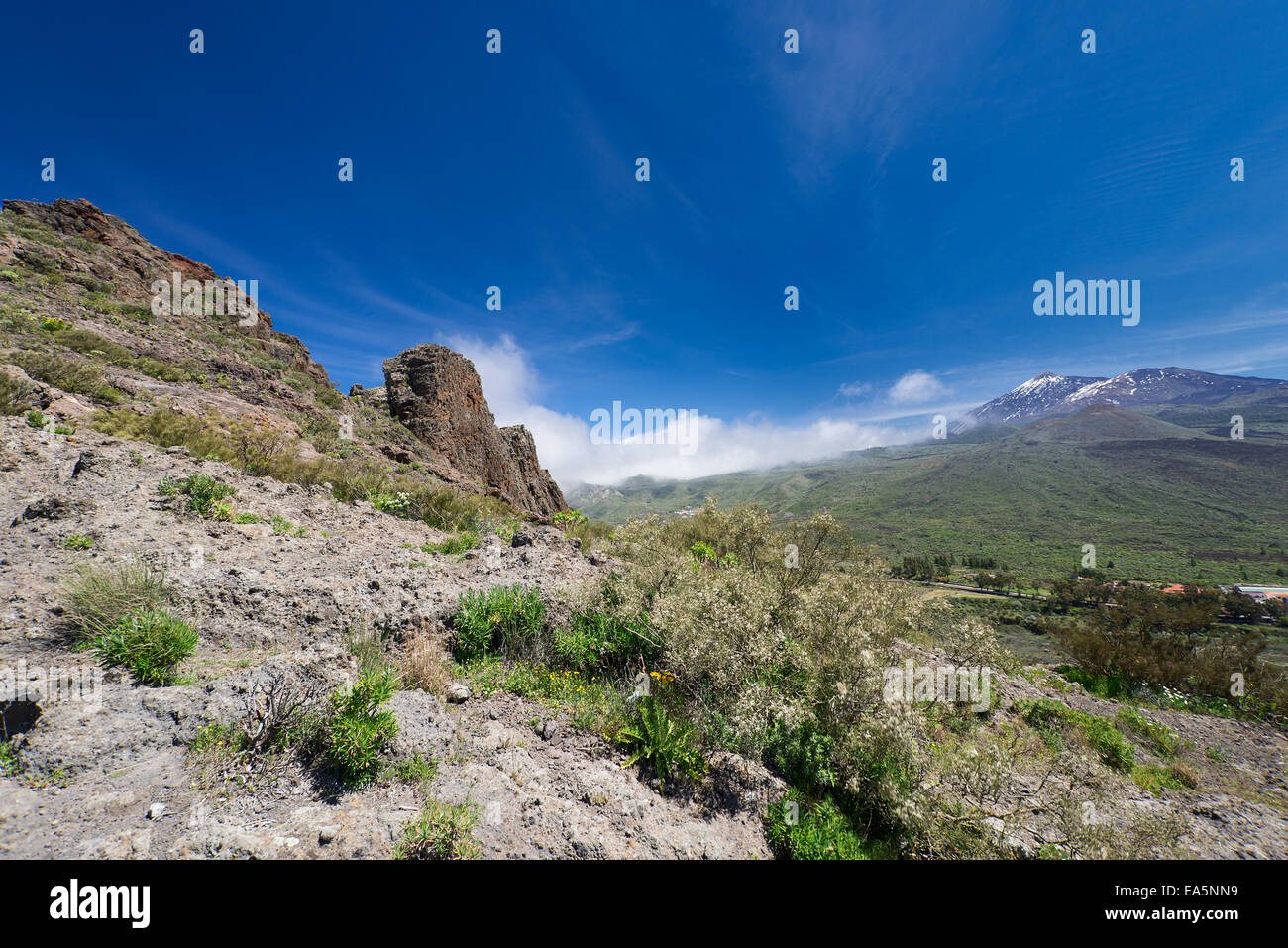 Vicino a villaggio Mascxa a Tenerife Isole Foto Stock