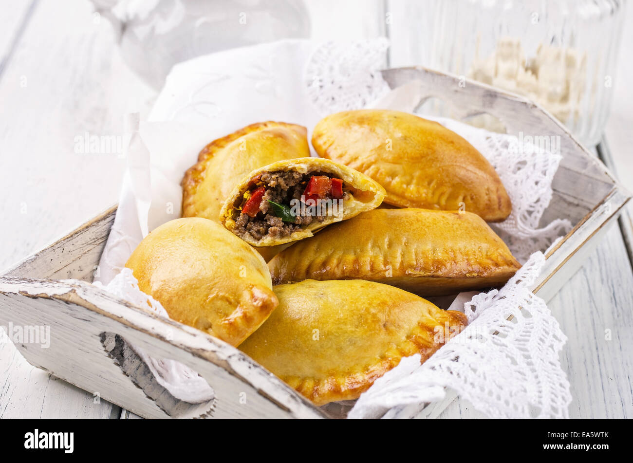 empanadas Foto Stock