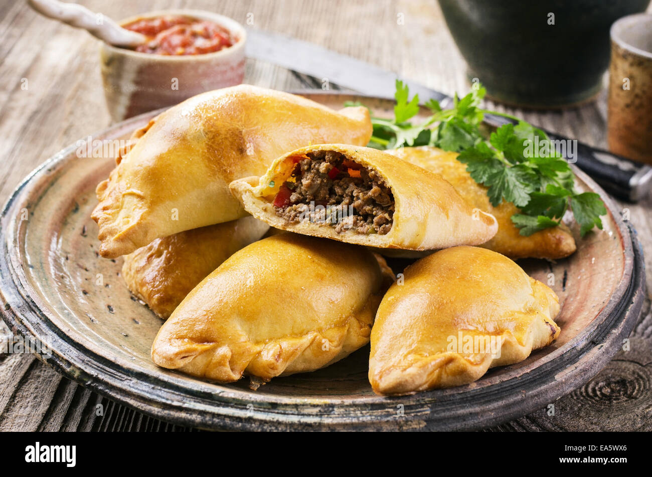 empanadas Foto Stock