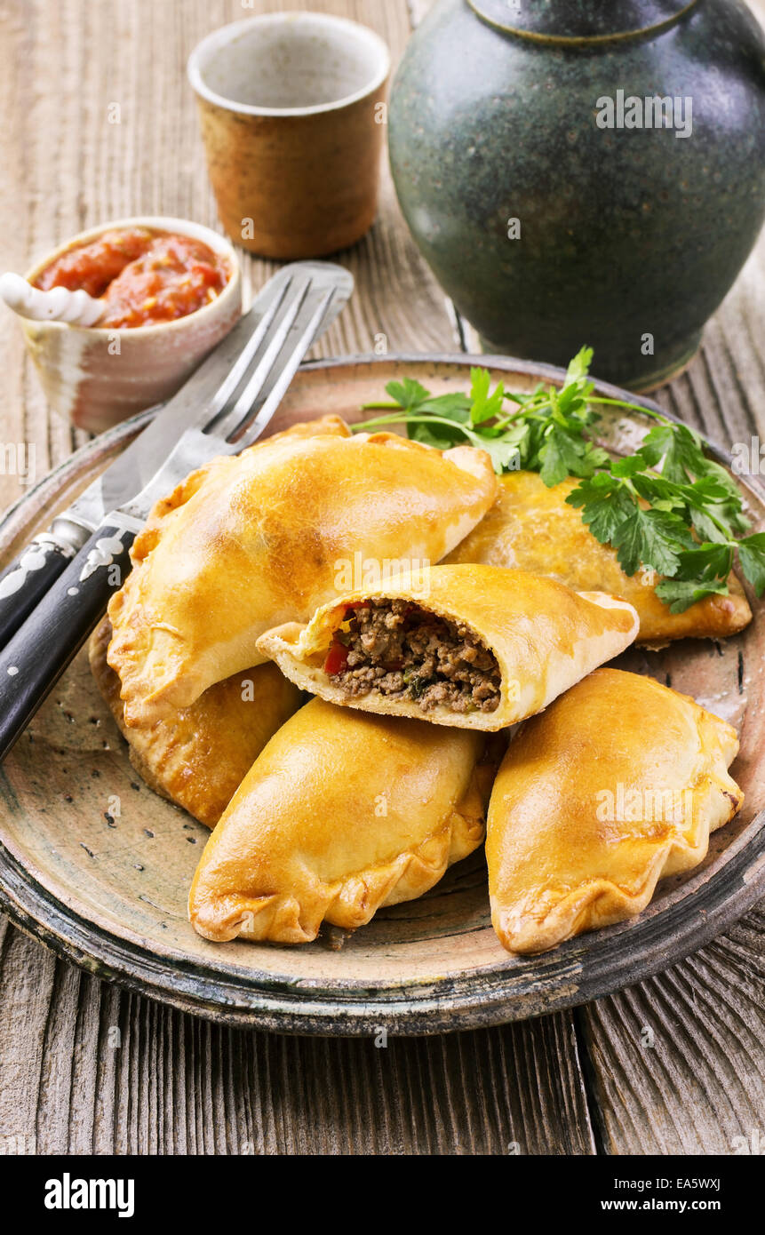 empanadas Foto Stock