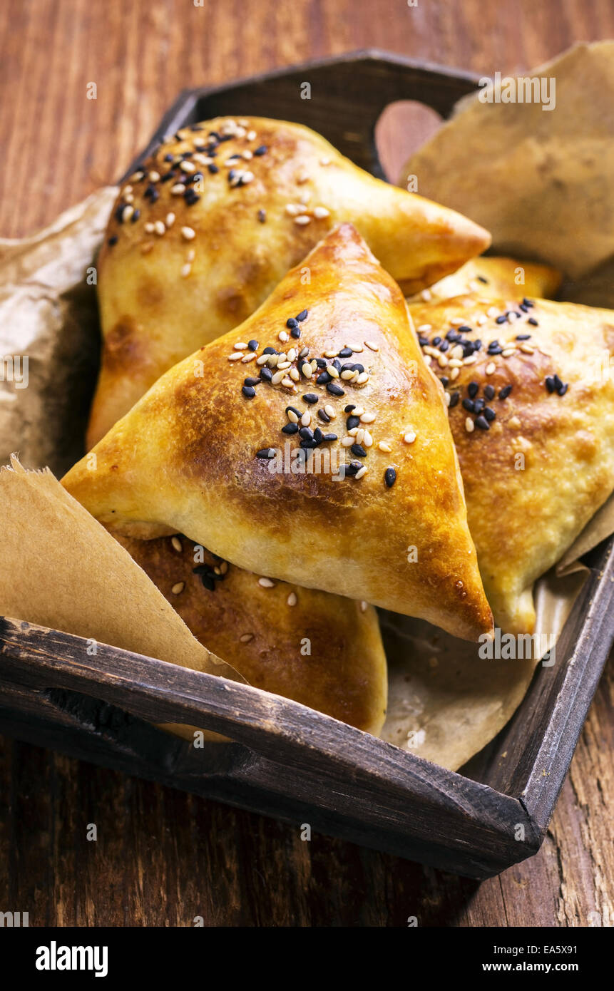 Samosa Foto Stock