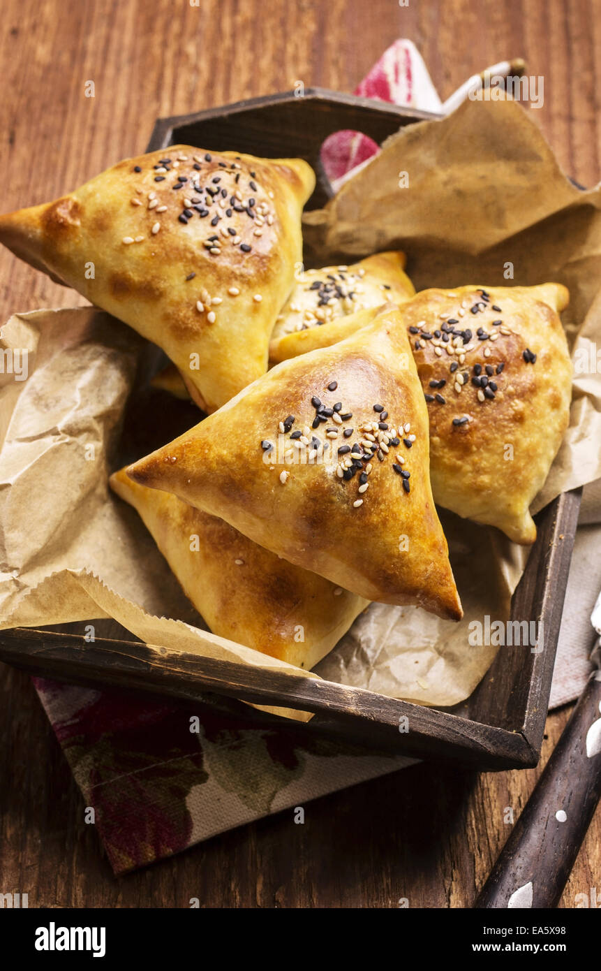 Samosa Foto Stock