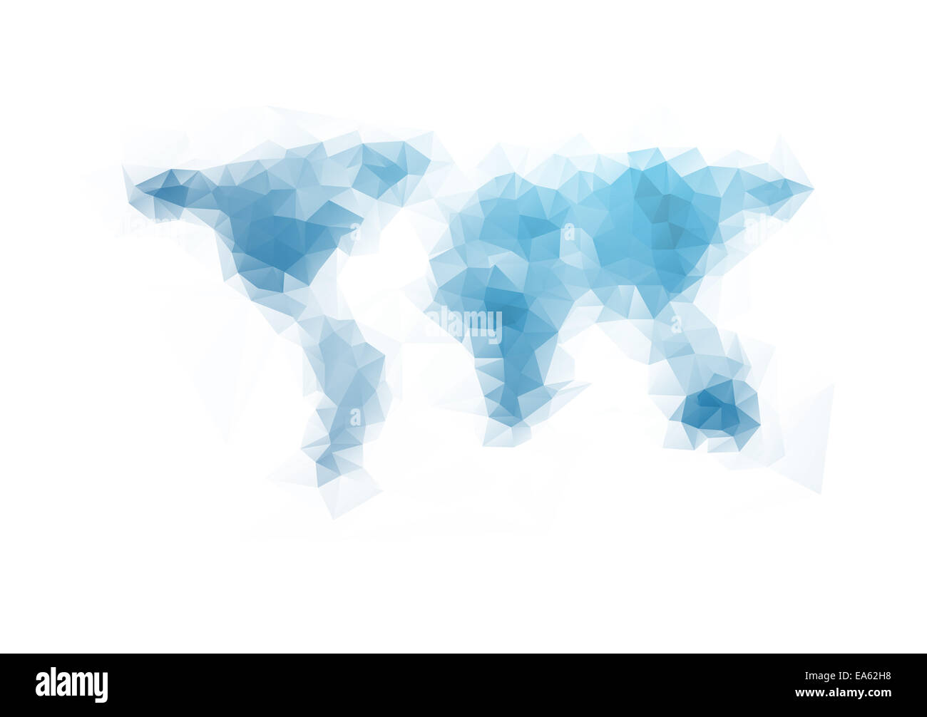 Geometria Tech world map sullo sfondo Foto Stock Geometria Tech world map sullo sfondo Foto Stock
