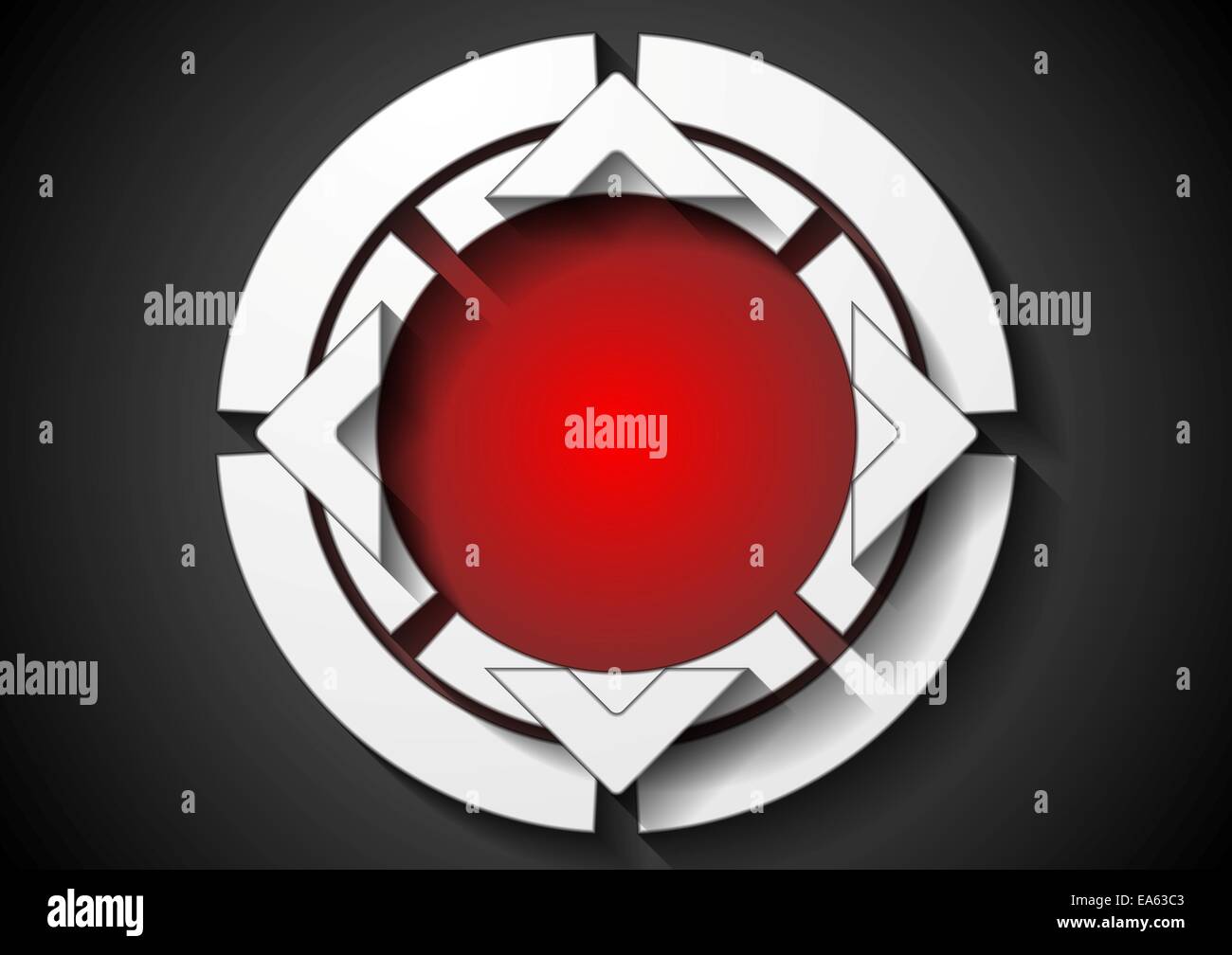 Abstract corporate sfondo dei logo Foto Stock