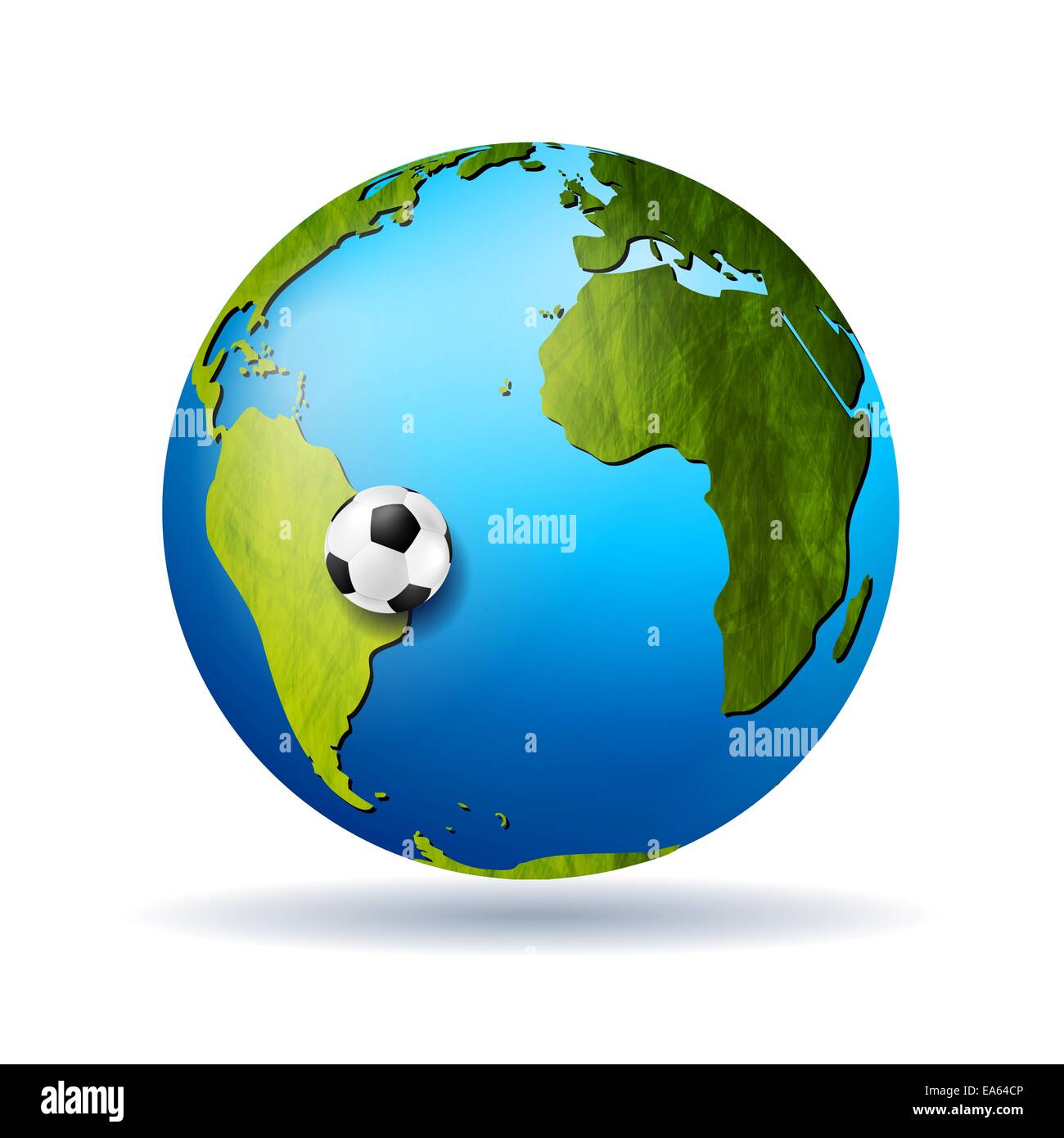 Concetto di sfondo di calcio Foto Stock Concetto di sfondo di calcio Foto Stock