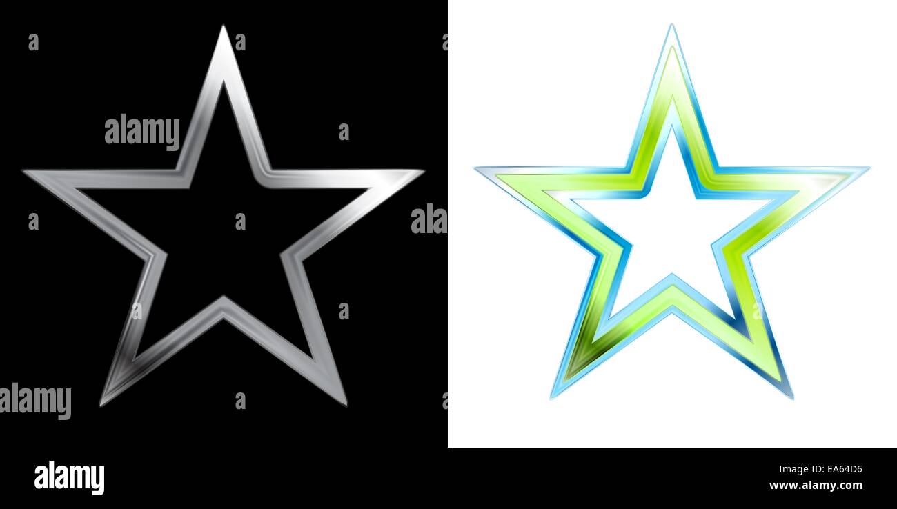 Stelle astratte Foto Stock