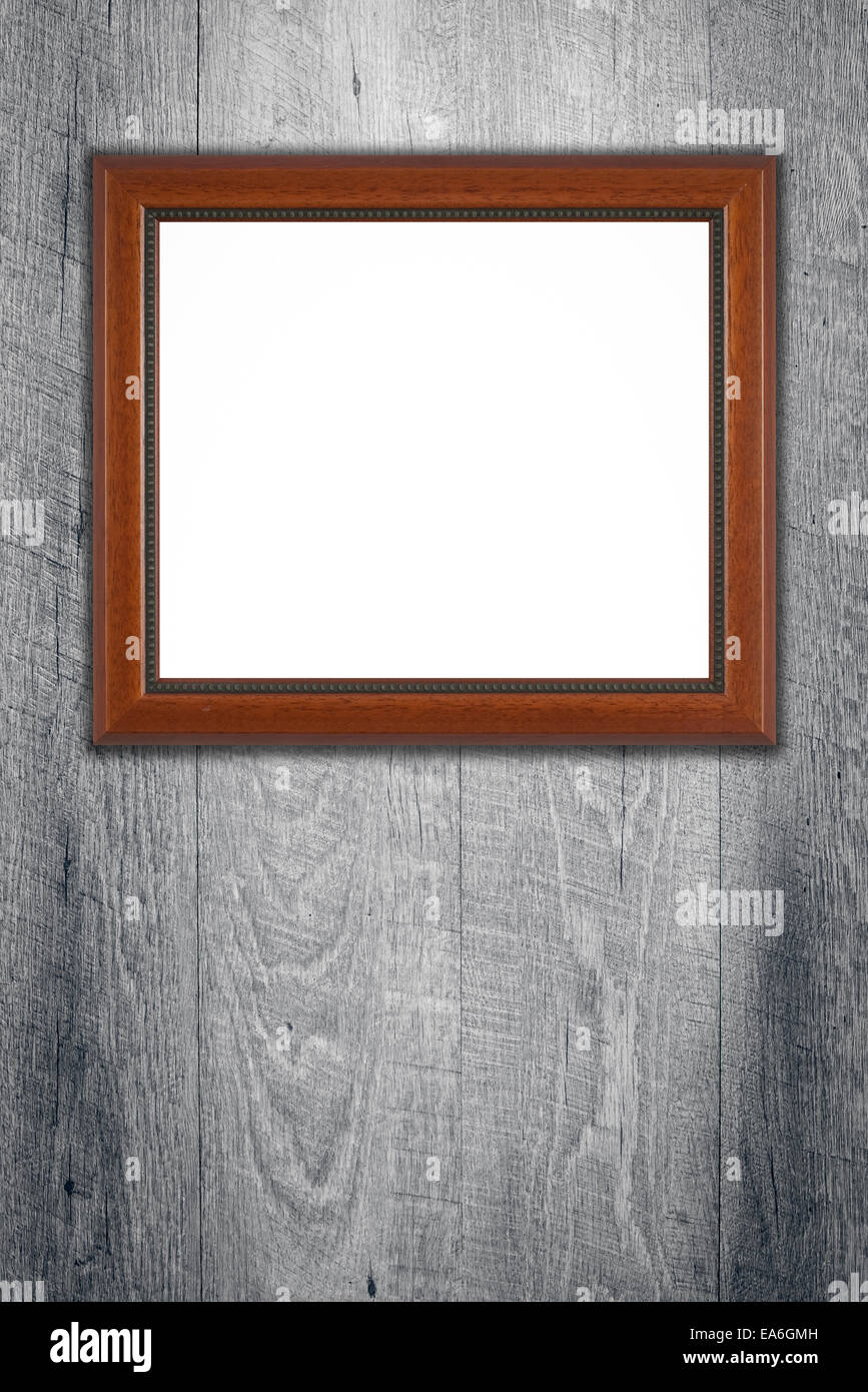 Vecchia cornice immagine Foto Stock