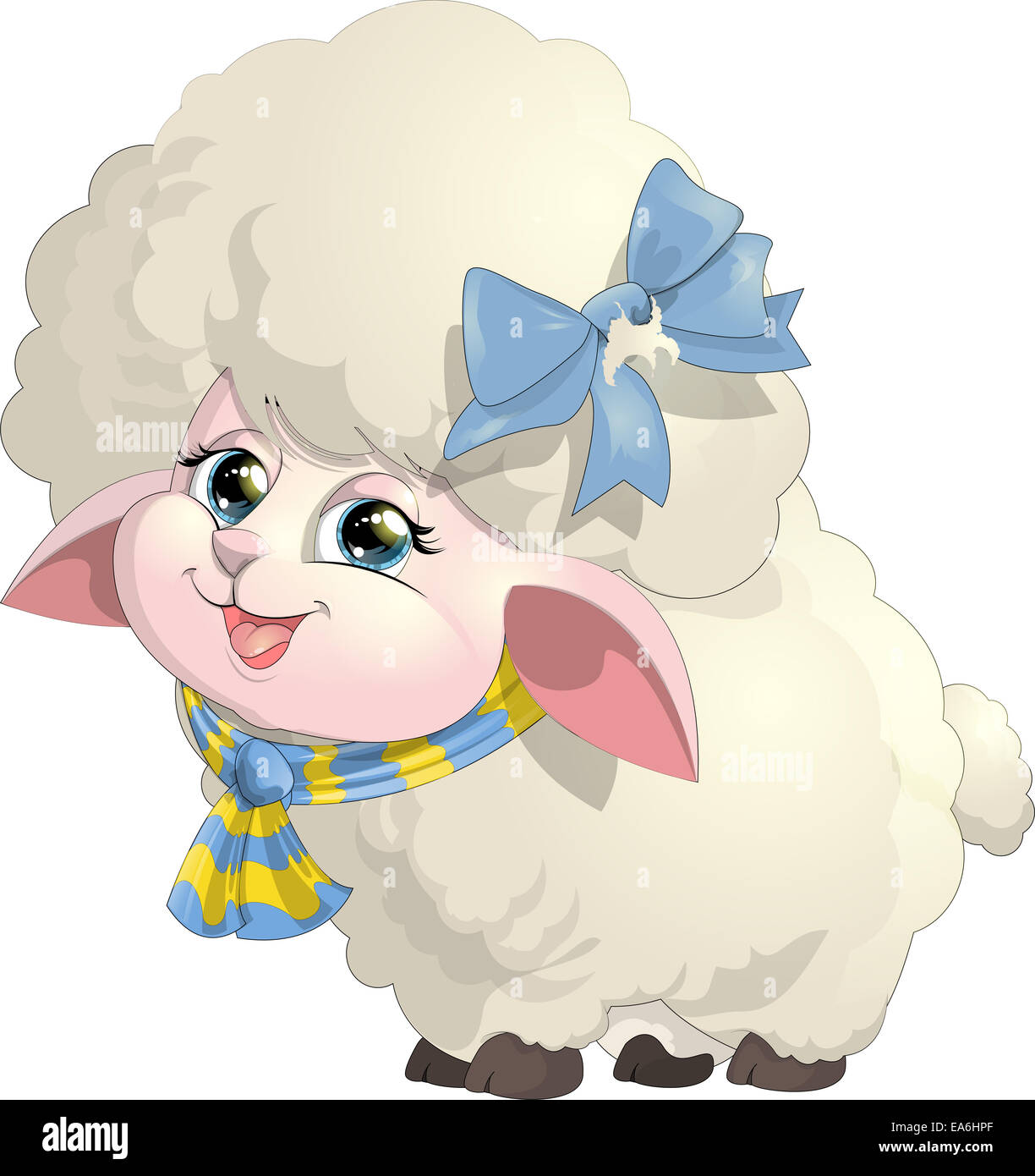 le pecore Foto Stock