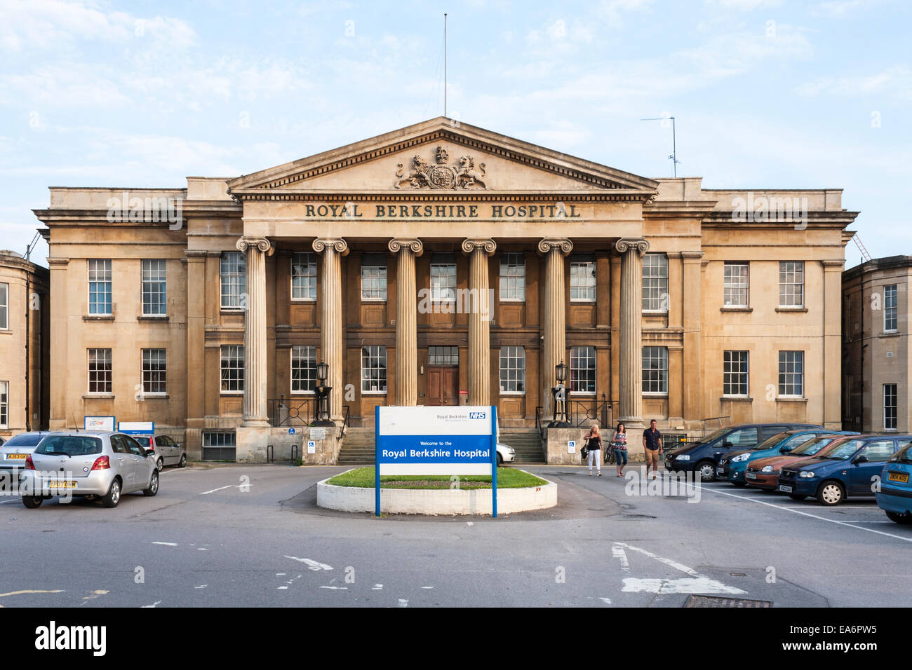 Royal Berkshire Hospital, Reading, Berkshire, Inghilterra, GB, Regno Unito Foto Stock