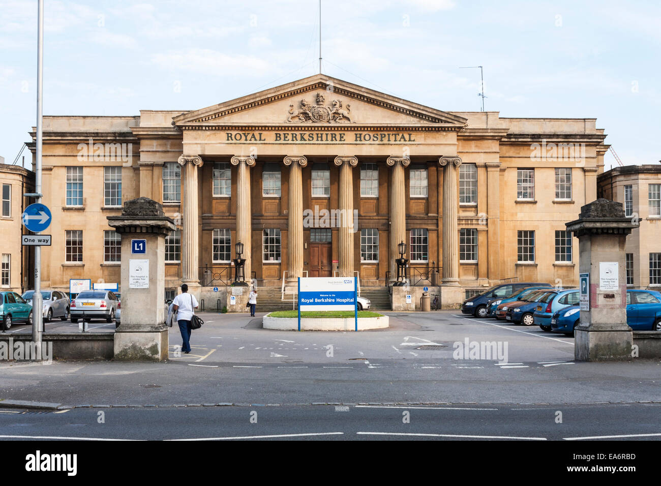 Royal Berkshire Hospital, Reading, Berkshire, Inghilterra, GB, Regno Unito Foto Stock