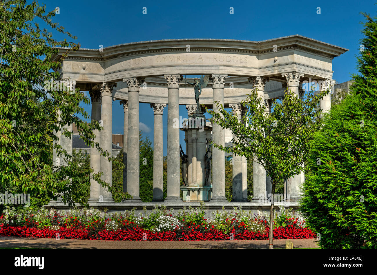 Monumento ai caduti della Prima Guerra Mondiale in Cathays Park a