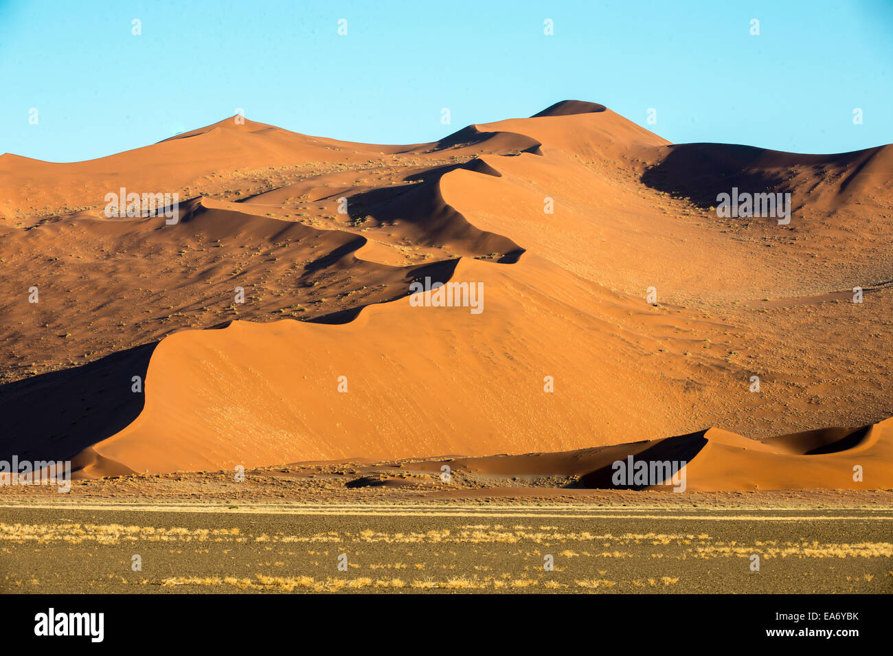 Sossusvlei dune in Namibia Foto Stock