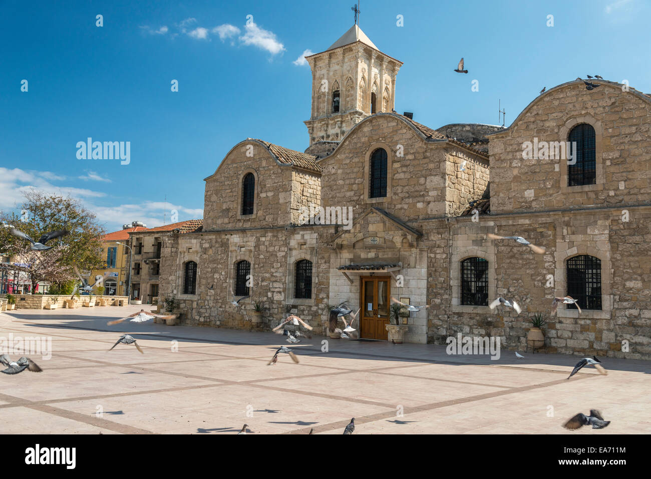 Chiesa di San Lazzaro - noto anche come Chiesa di Ayios Lazzaro - che è una Chiesa Greco Ortodossa in Larnaca, Cipro. Foto Stock