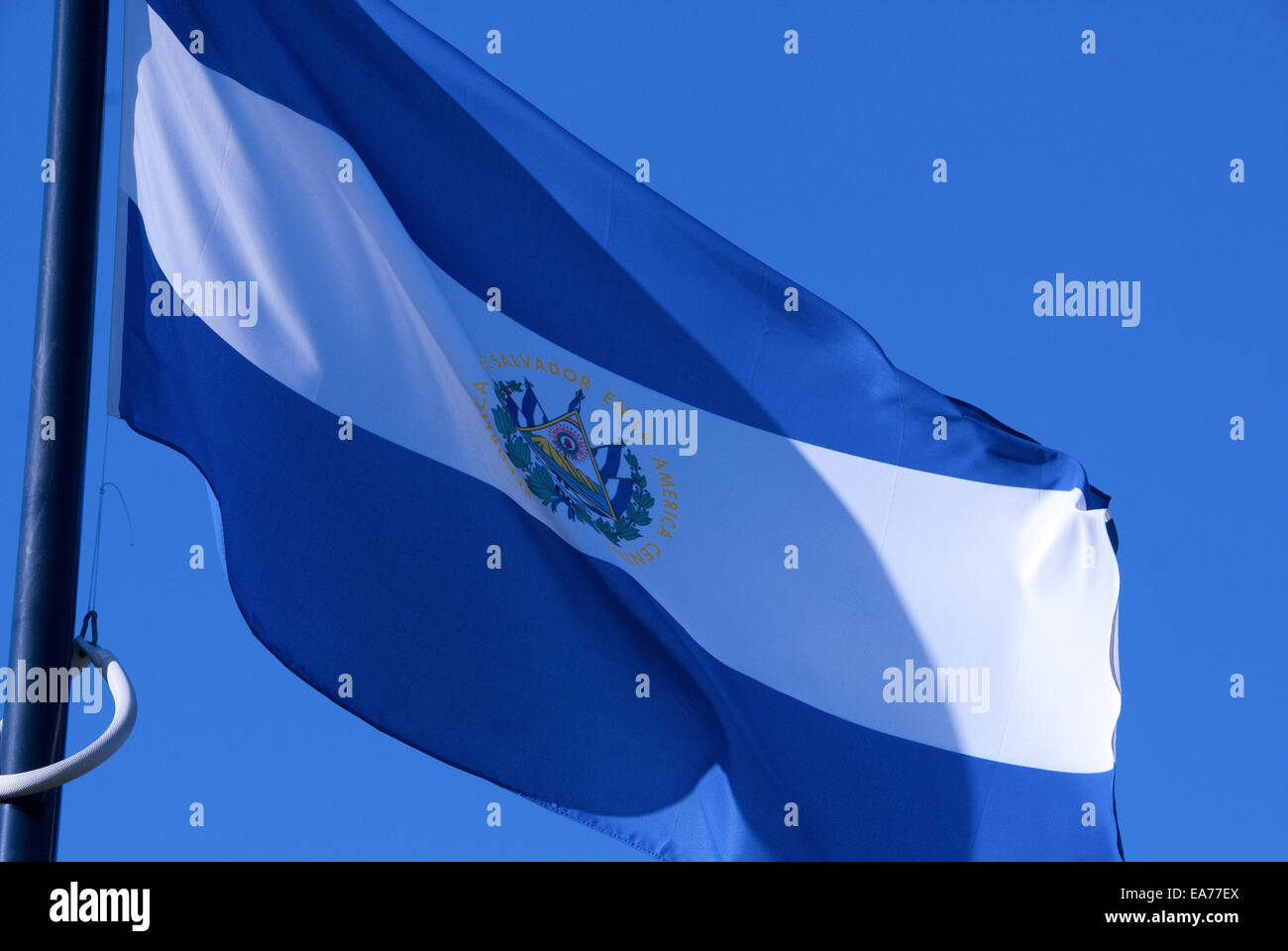 El salvador bandiera Foto Stock