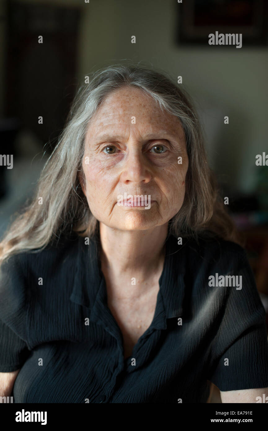 Ritratto di donna anziana Foto Stock