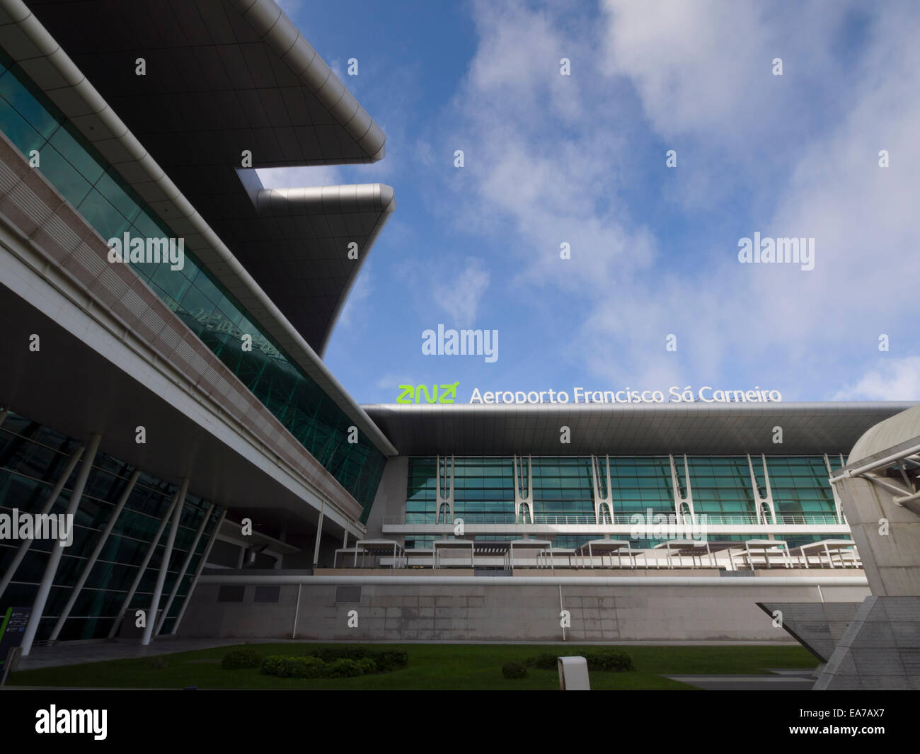 Sá Carneiro airport a Porto, Portogallo Foto Stock