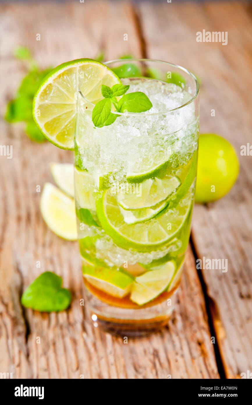Fresco drink mojito Foto Stock