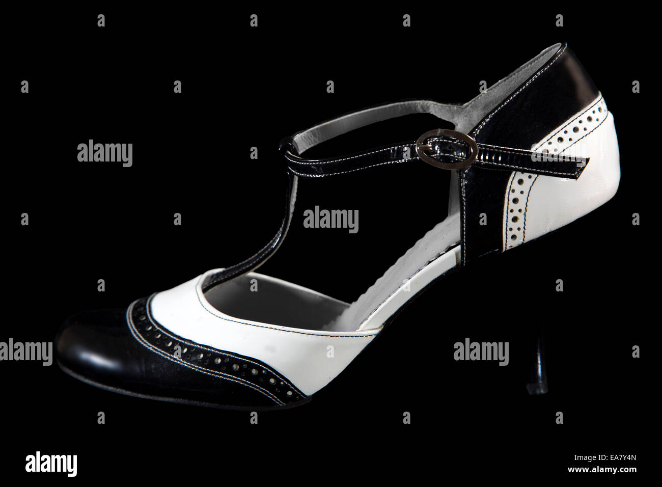 Femmina scarpe di tango Foto Stock