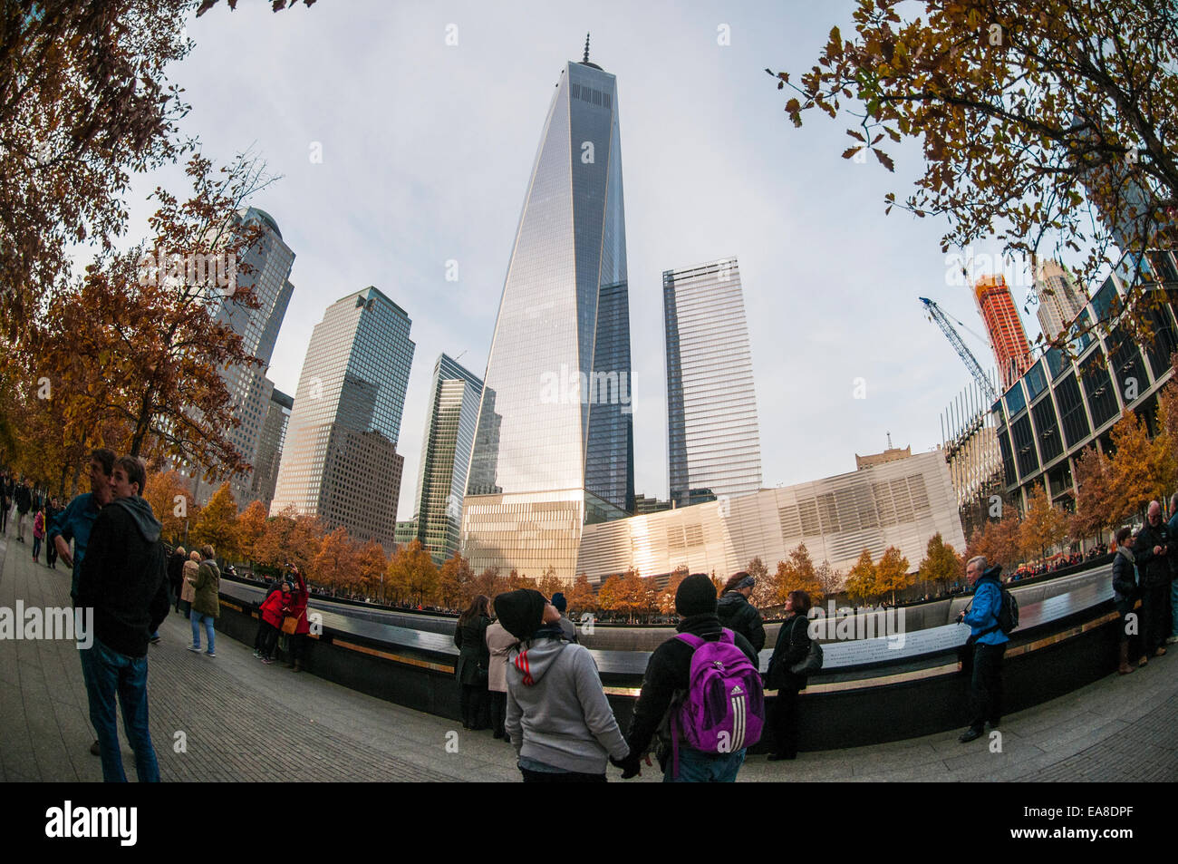 New York, NY 911 Memoriale per le vittime del World Trade Center ©Stacy Rosenstock Walsh/Alamy Foto Stock