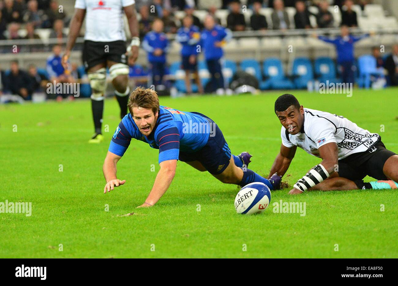 Camille LOPEZ - 08.11.2014 - Francia/Fidji - Test Match -Marsiglia.Photo : Dave inverno/Icona Sport Foto Stock