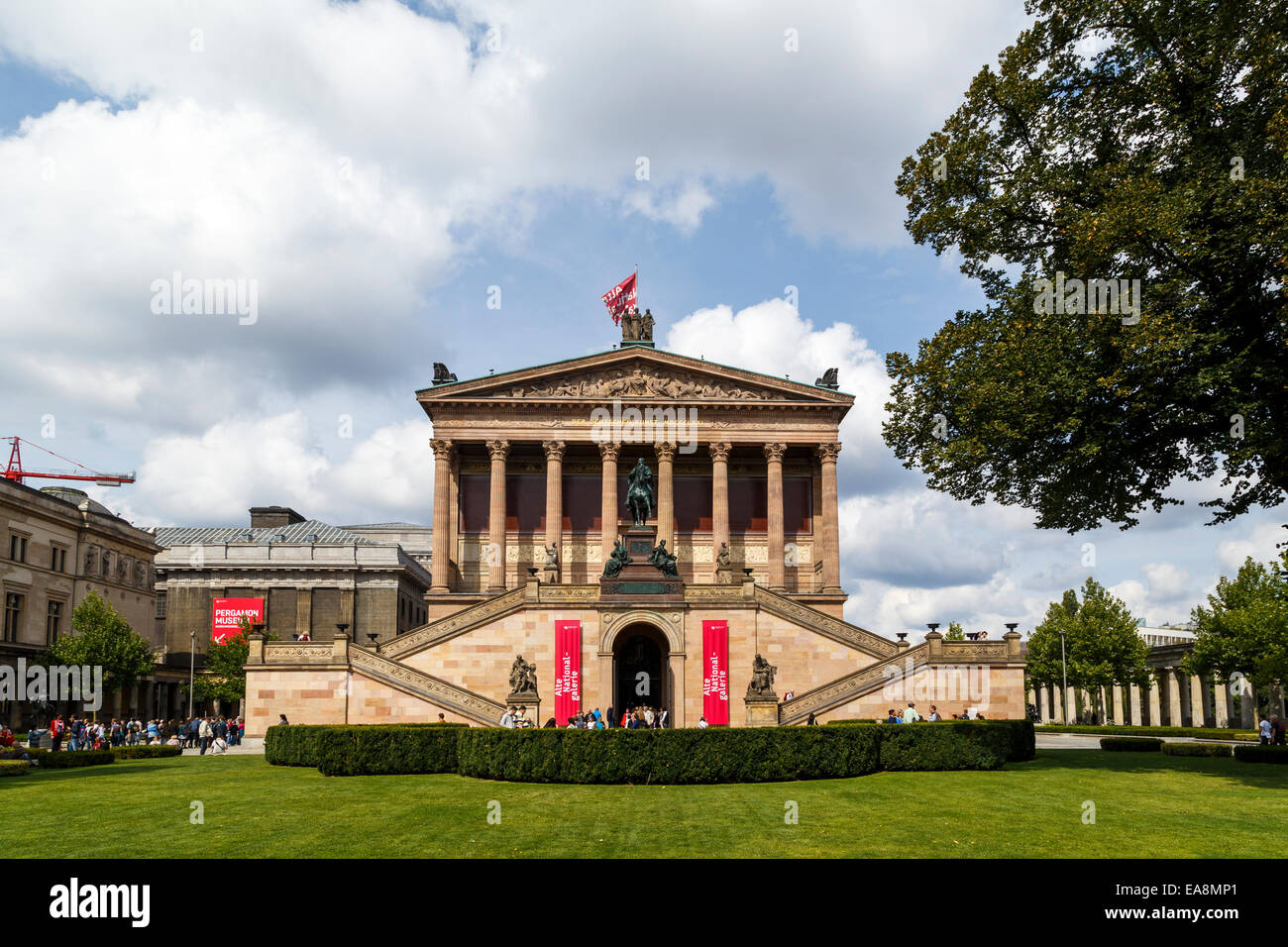 Alte Nationalgalerie di Berlino, Germania Foto Stock