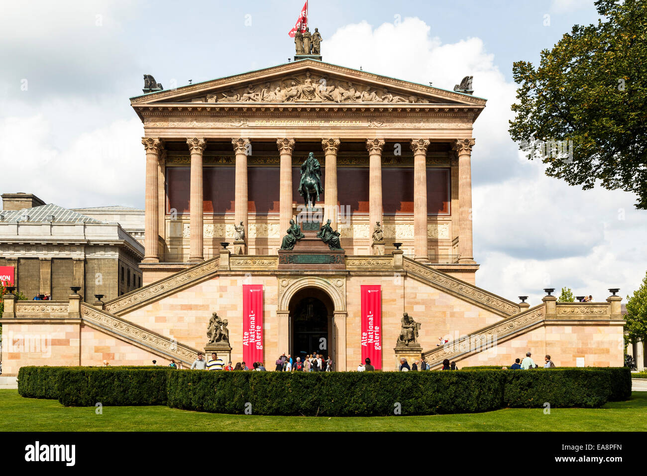 Alte Nationalgalerie di Berlino, Germania Foto Stock