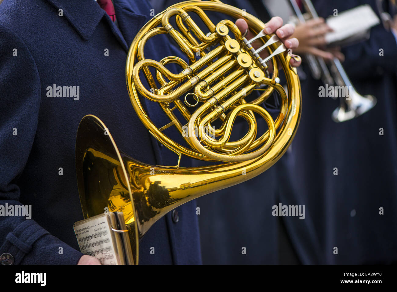 Tradizionale festa Hueter in Perchtoldsdorf, Bassa Austria, area di Vienna, Perchtoldsdorf Foto Stock