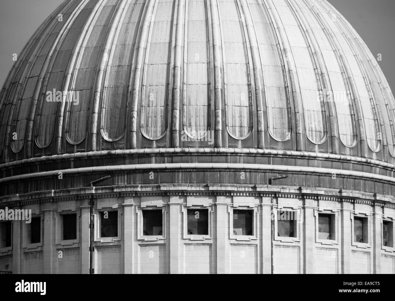 La cupola della cattedrale di San Paolo Foto Stock