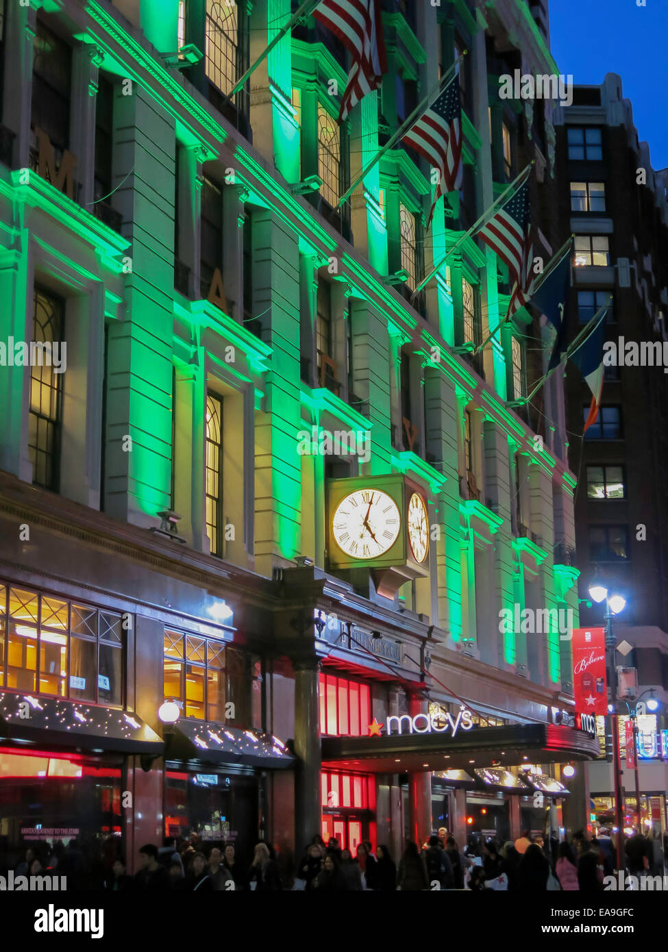 I magazzini Macy's Herald Square, NYC Foto Stock