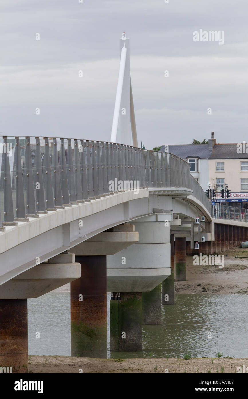 Shoreham traghetto Ponte del piede Foto Stock