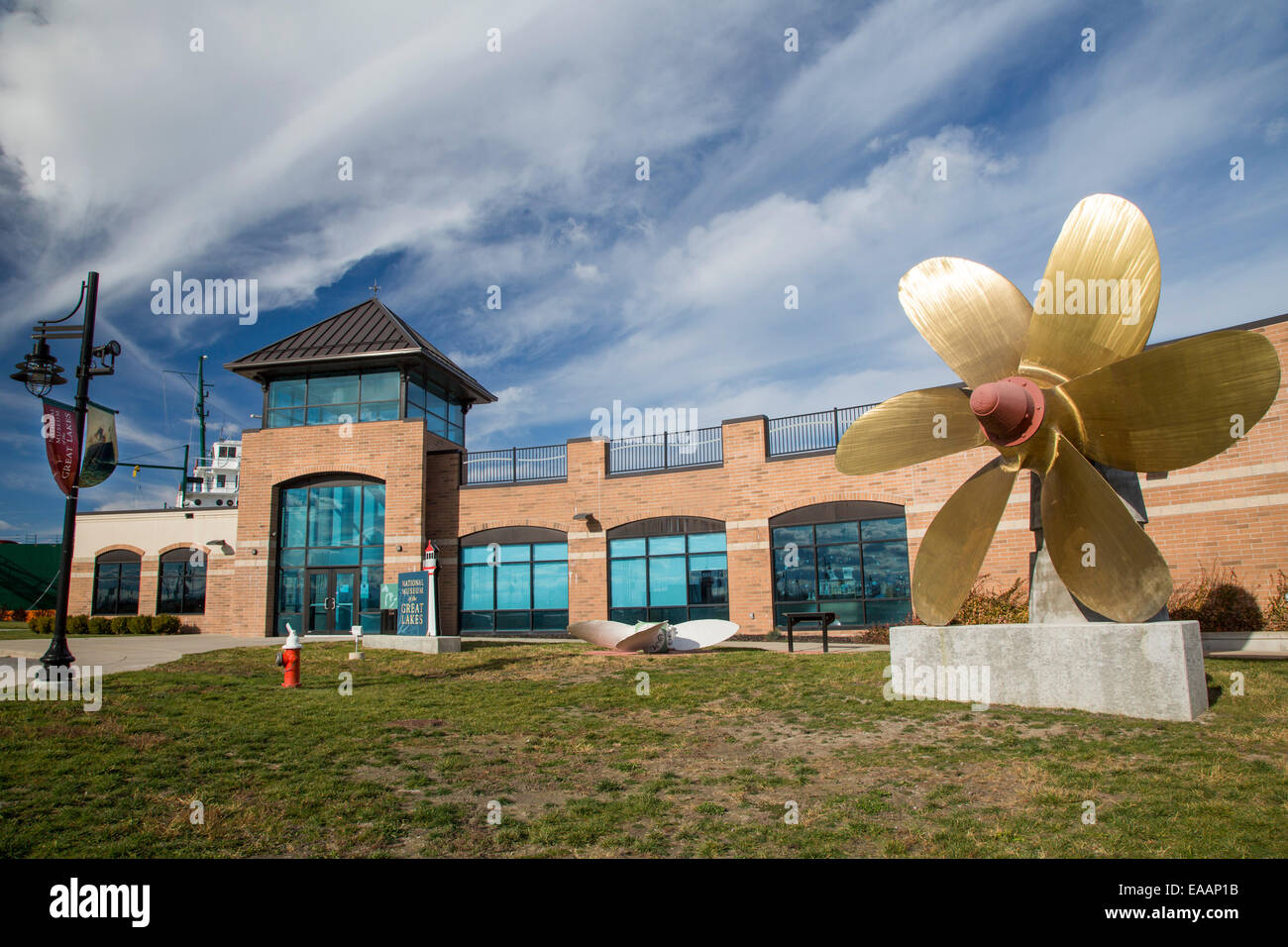 Toledo, Ohio - il museo nazionale dei Grandi Laghi. Foto Stock