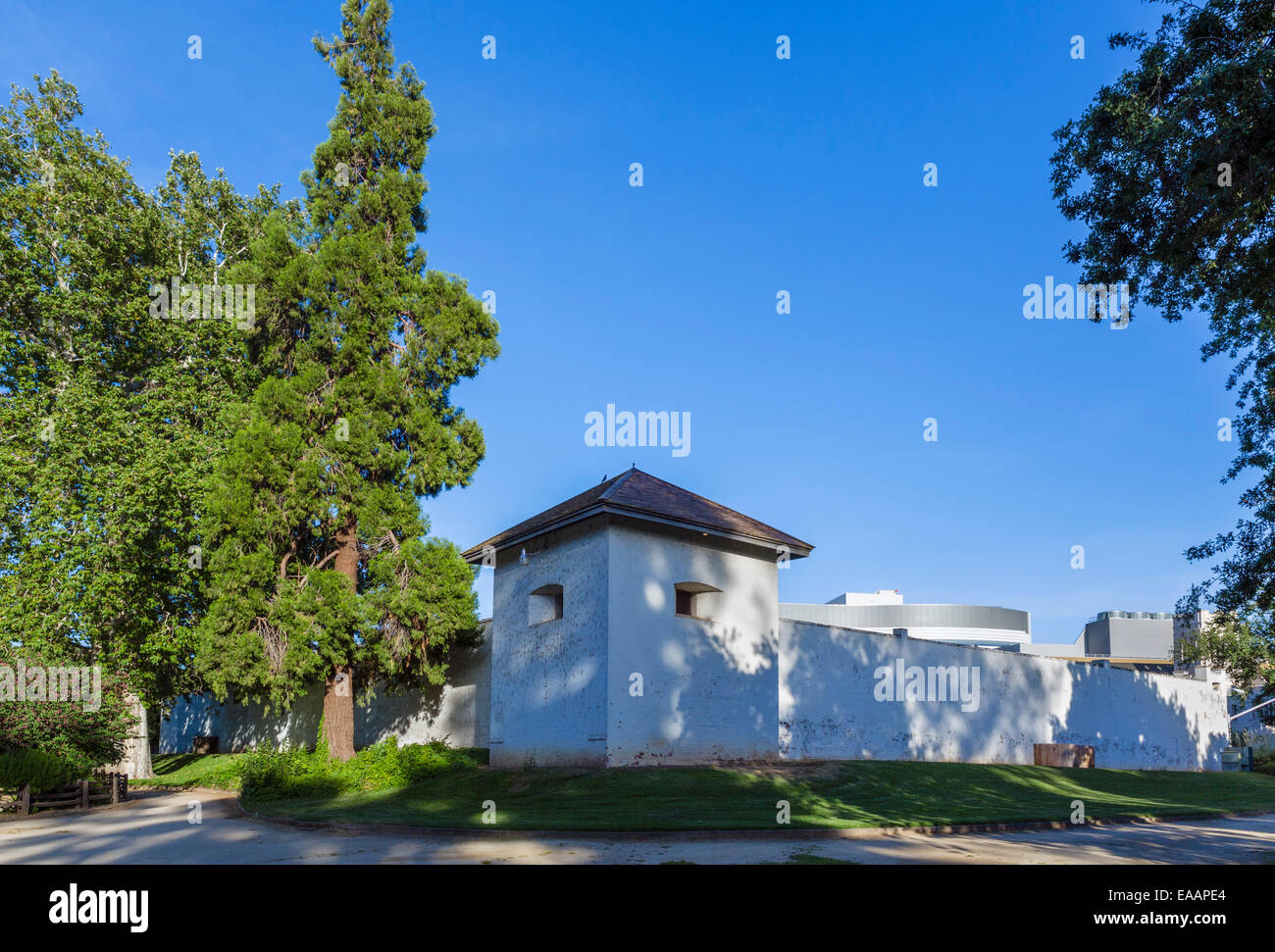 Sutter's Fort State Historic Park, Sacramento, California, Stati Uniti d'America Foto Stock