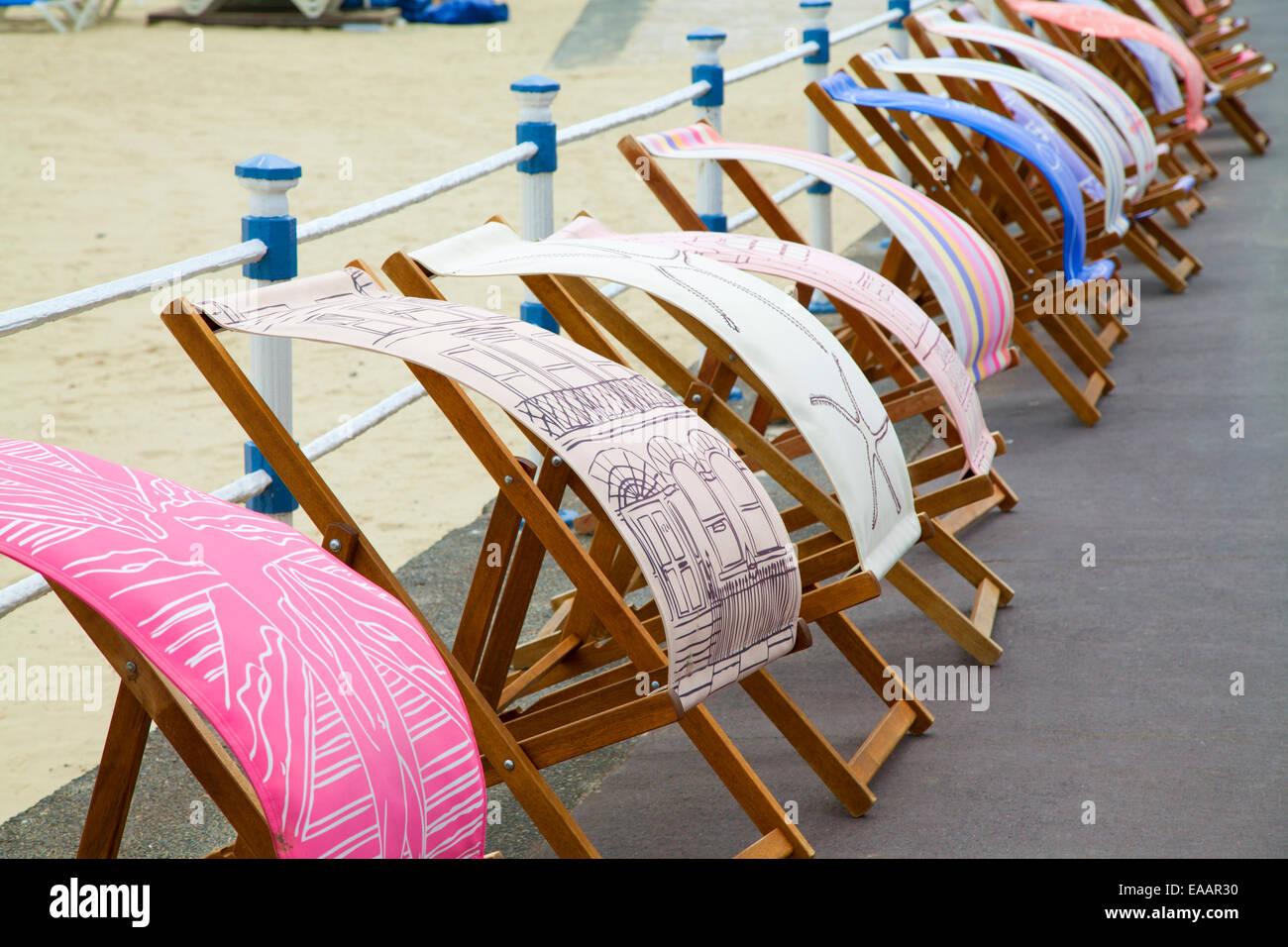 Weymouth sdraio al vento Foto Stock