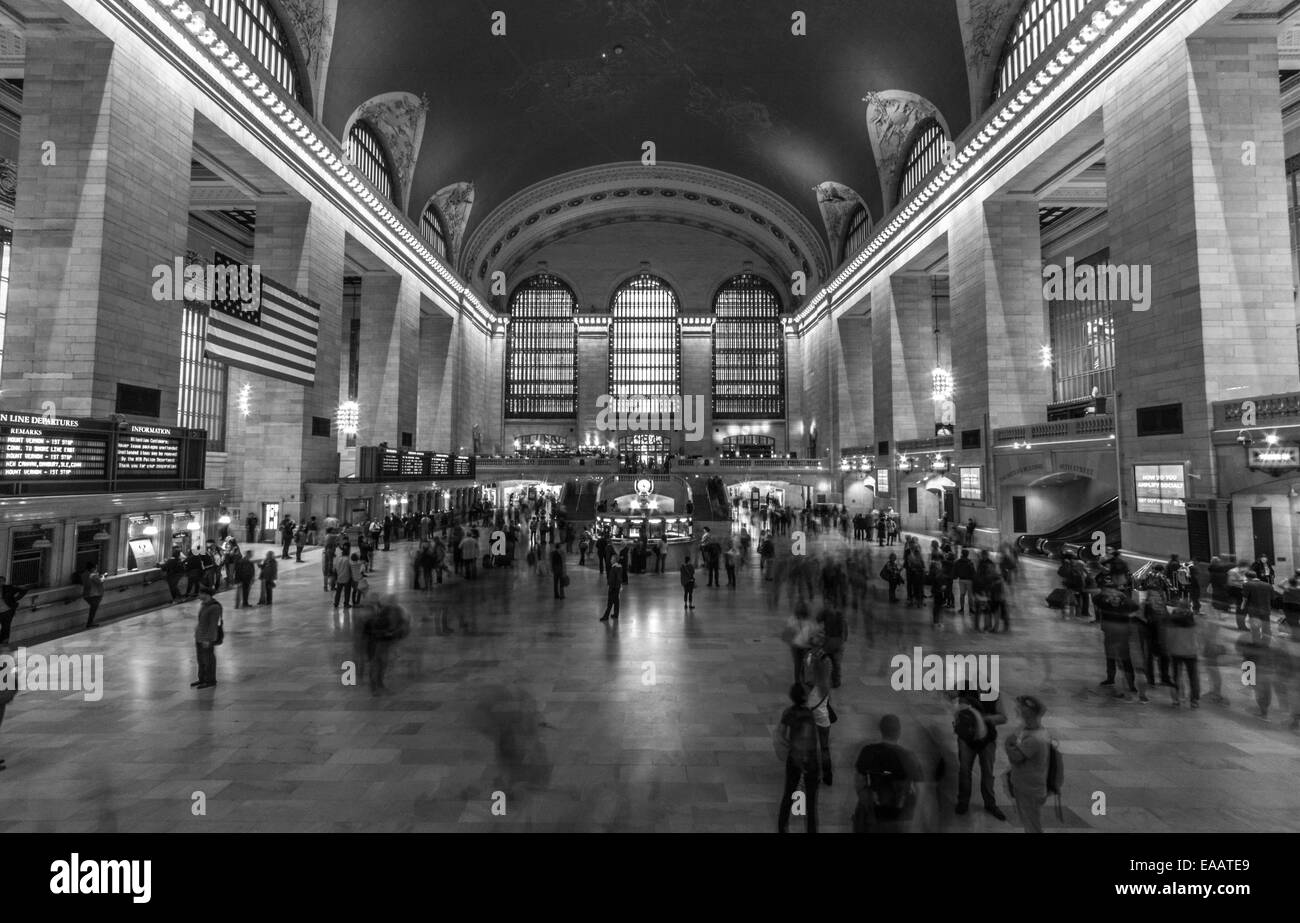 La Grand Central Station, New York City, Stati Uniti Foto Stock