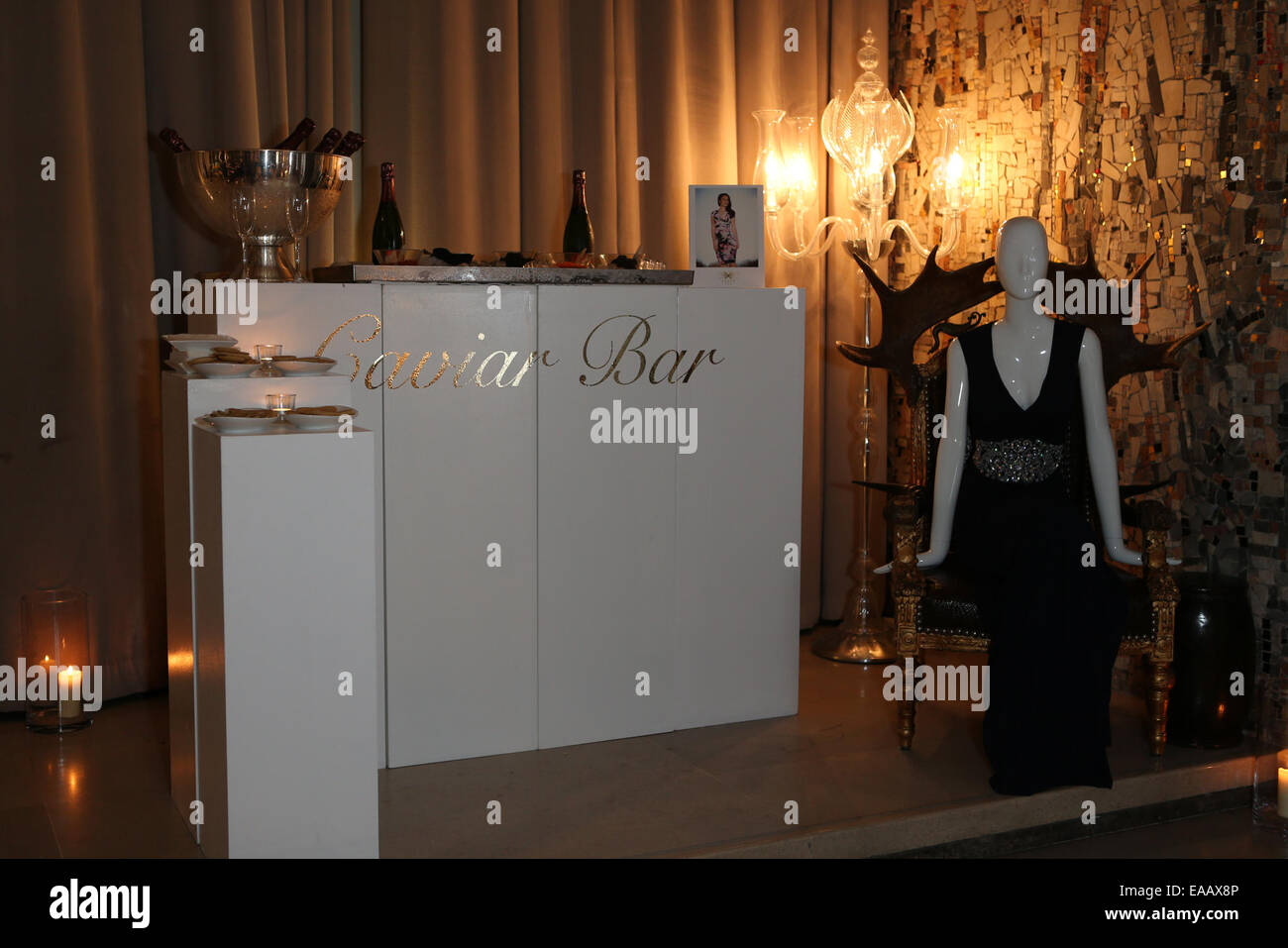 Made in Chelsea Star Lucy Watson Anteprima Moda evento presso il Sanderson dove: Londra, Regno Unito quando: 08 Maggio 2014 Foto Stock