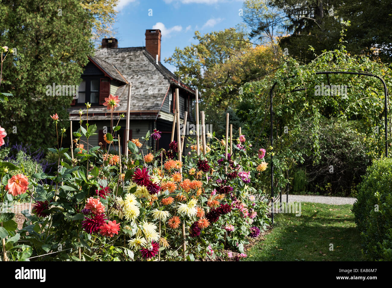 La storica Locust Grove station wagon, Poughkeepsie, New York, Stati Uniti d'America Foto Stock