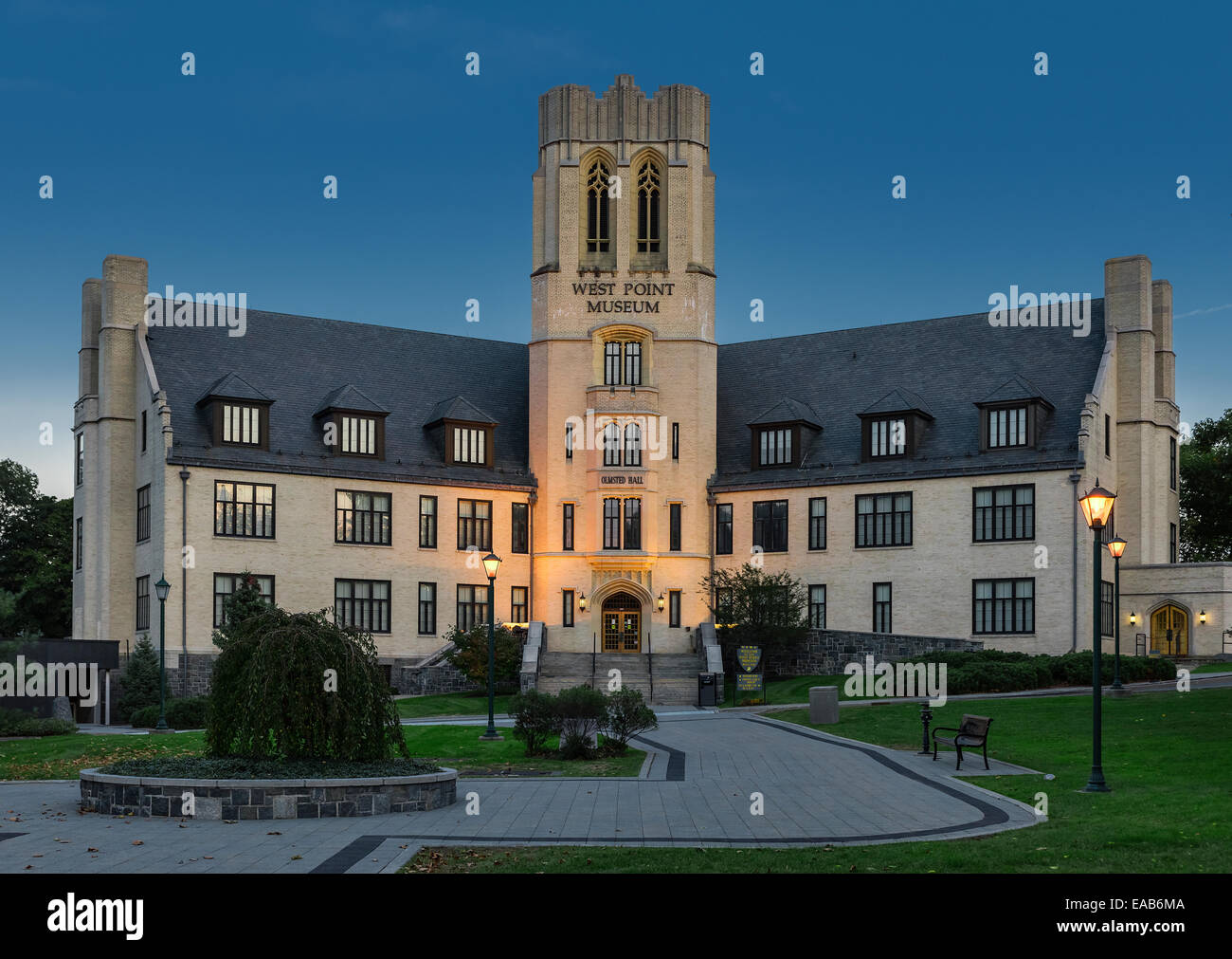 Militare di West Point Museum di West Point, New York, Stati Uniti d'America Foto Stock