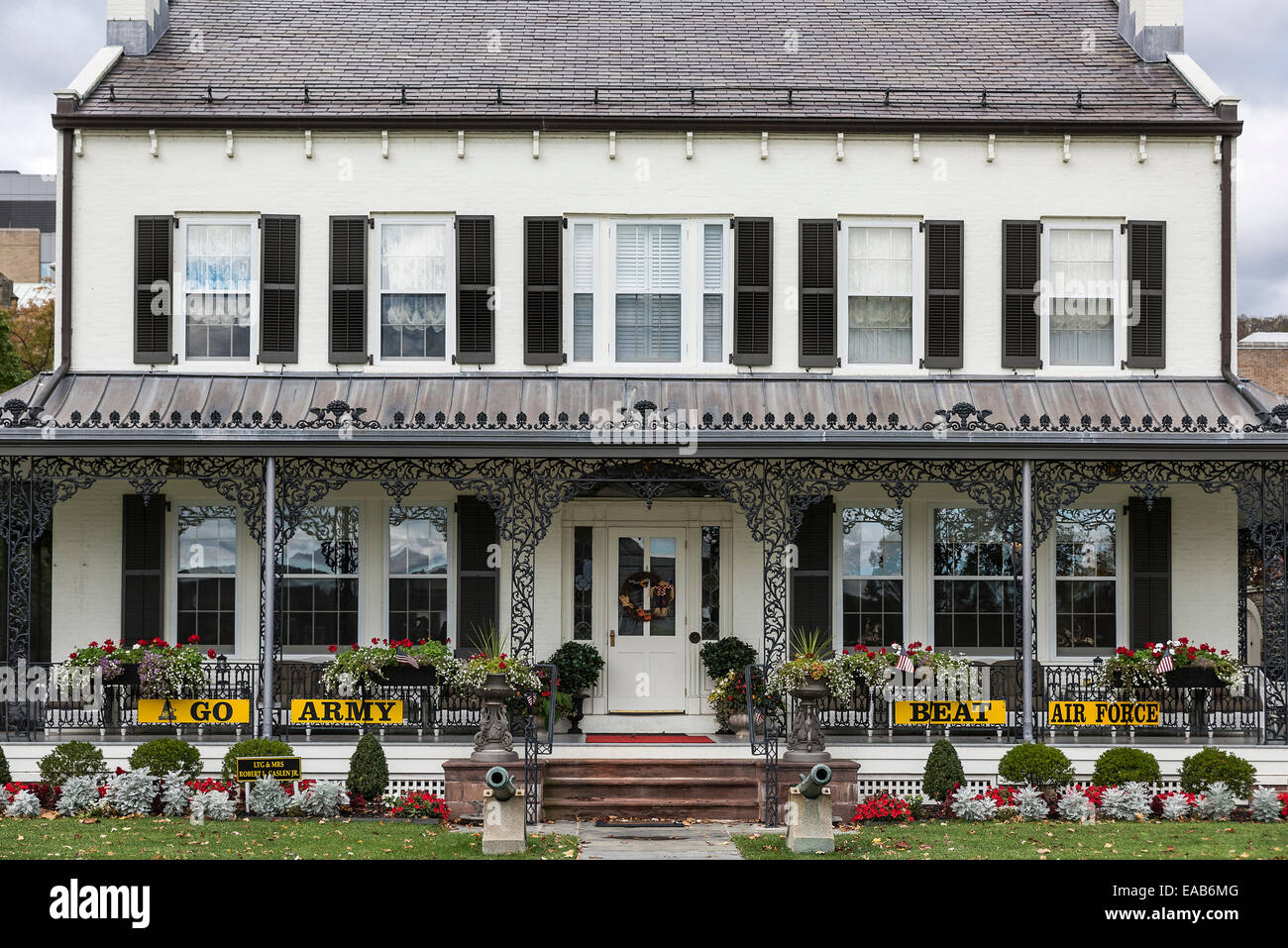 Il soprintendente di quarti, Militare di West Point Academy, New York, Stati Uniti d'America Foto Stock