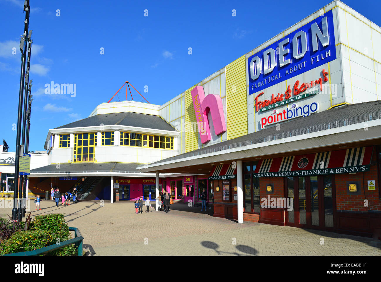 Cinema Odeon di Bracknell, il punto, Skimped Hill Lane, Bracknell, Berkshire, Inghilterra, Regno Unito Foto Stock