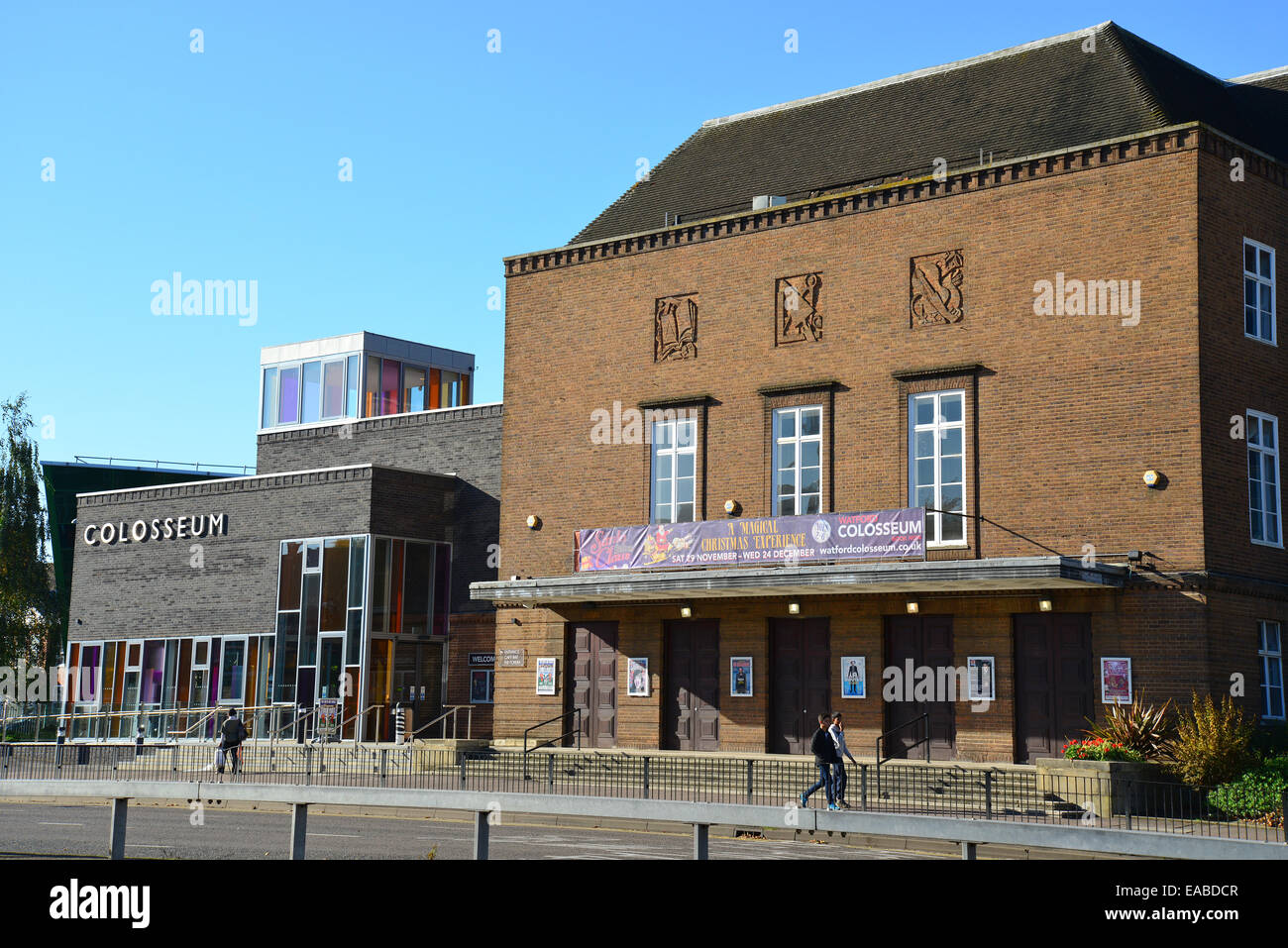 Watford colosseo, Rickmansworth Road, Watford, Hertfordshire, England, Regno Unito Foto Stock