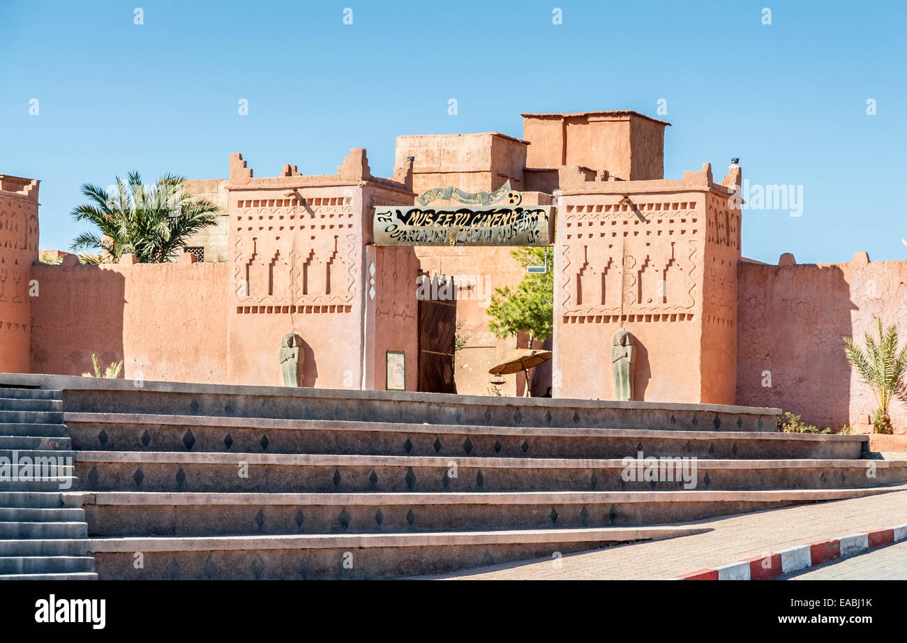 Museo del Cinema di Ouarzazate, Marocco, Africa Foto Stock