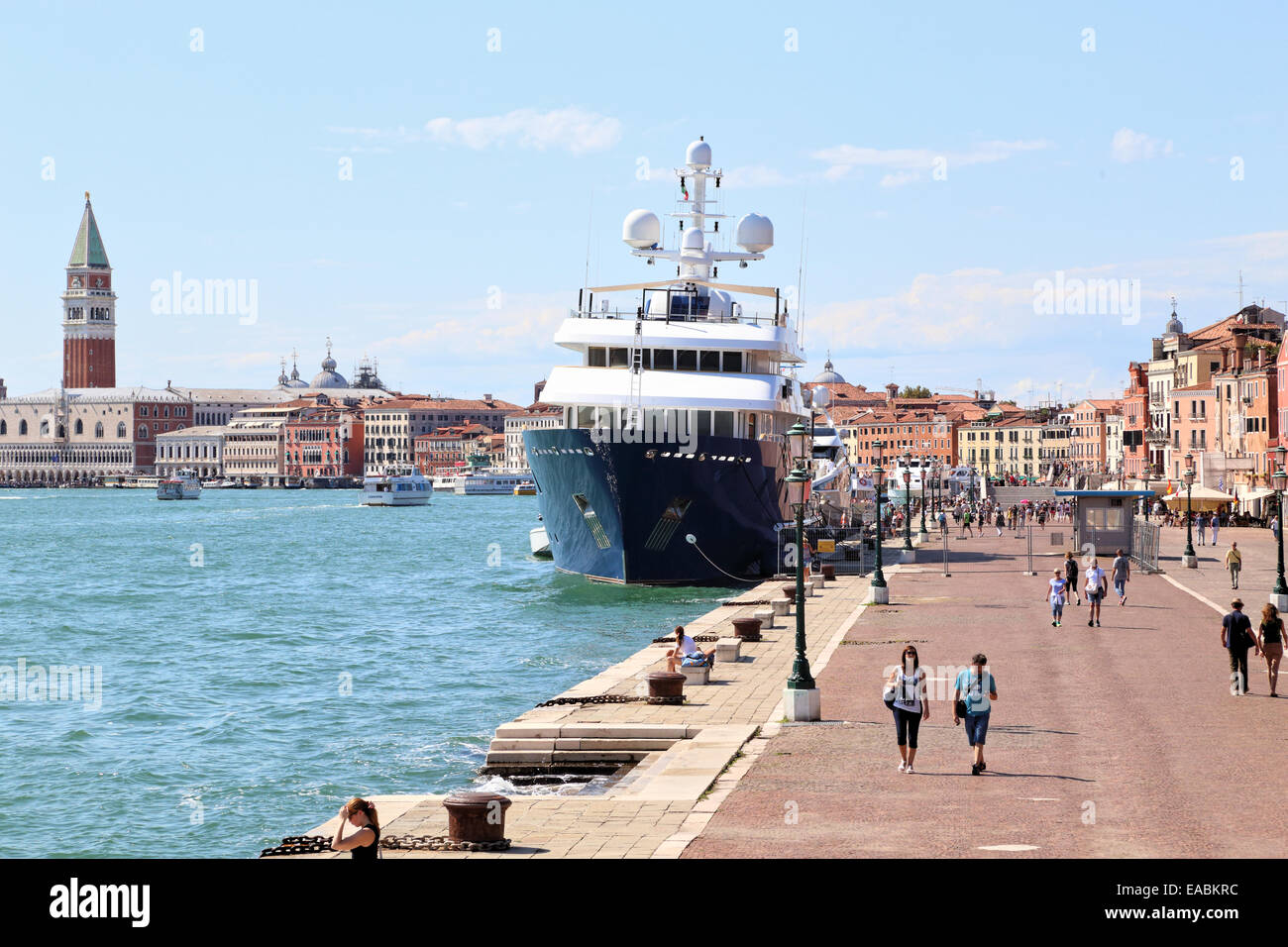 Yacht Stella Polare, IMO 1008138 Foto Stock