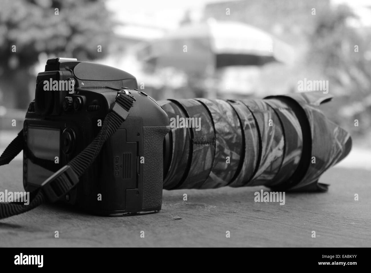 Nikon, Canon, D88E, DSLR, nero, fotocamera, close-up, contemporanea, digitale in formato digitale, attrezzature, generato, immagine, strumento, è Foto Stock