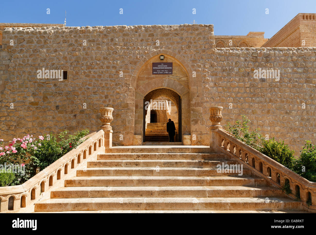 La Turchia Anatolia sud-est Anatolia Mardin Provincia Mor Hananyo monastero siriaco monastero ortodosso Foto Stock