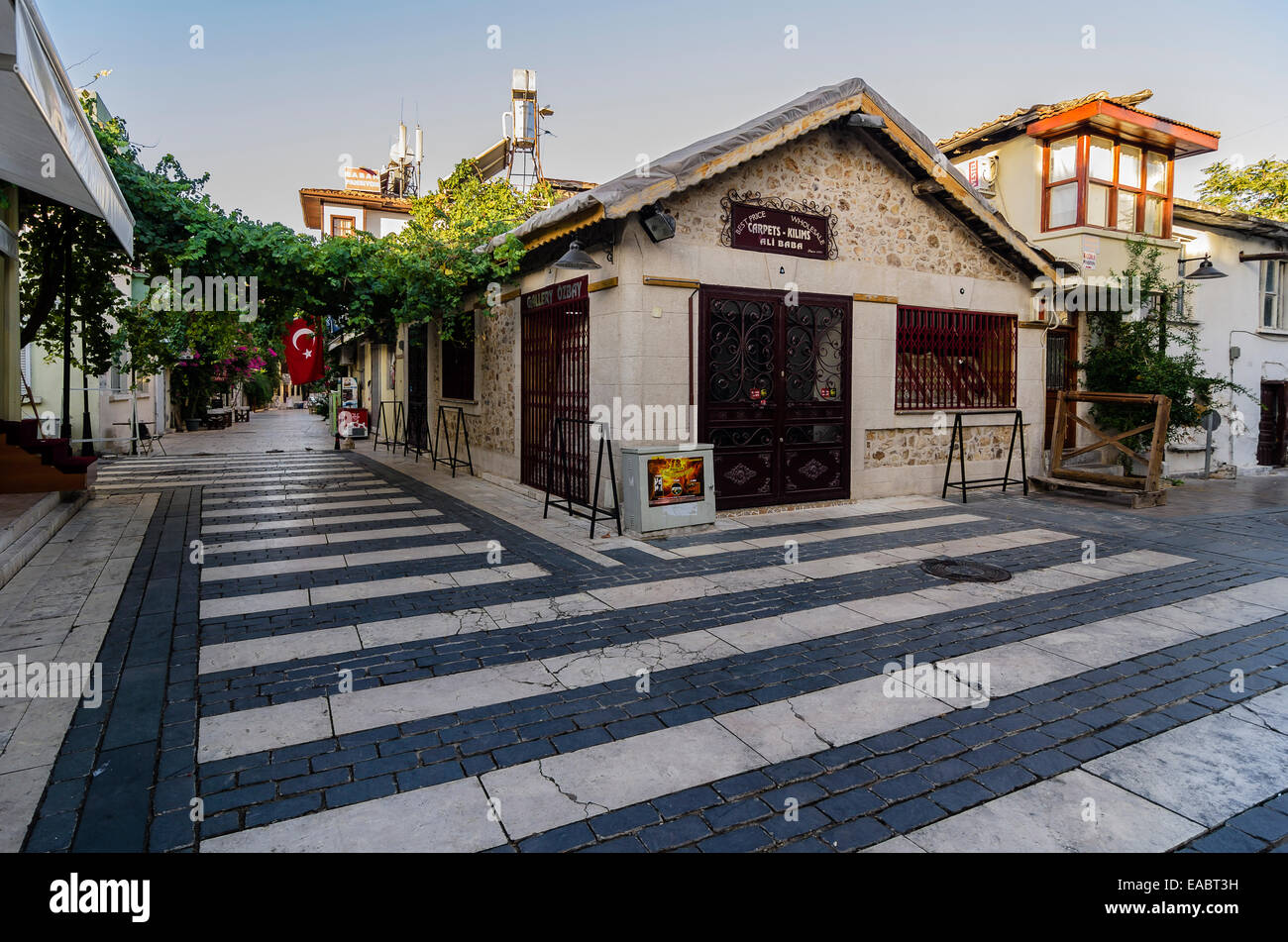 Turchia Medio Oriente Antalya Kaleici vedute della città vecchia Foto Stock