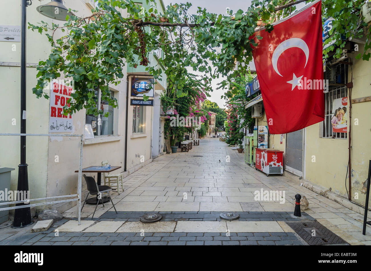 Turchia Medio Oriente Antalya Kaleici vedute della città vecchia Foto Stock