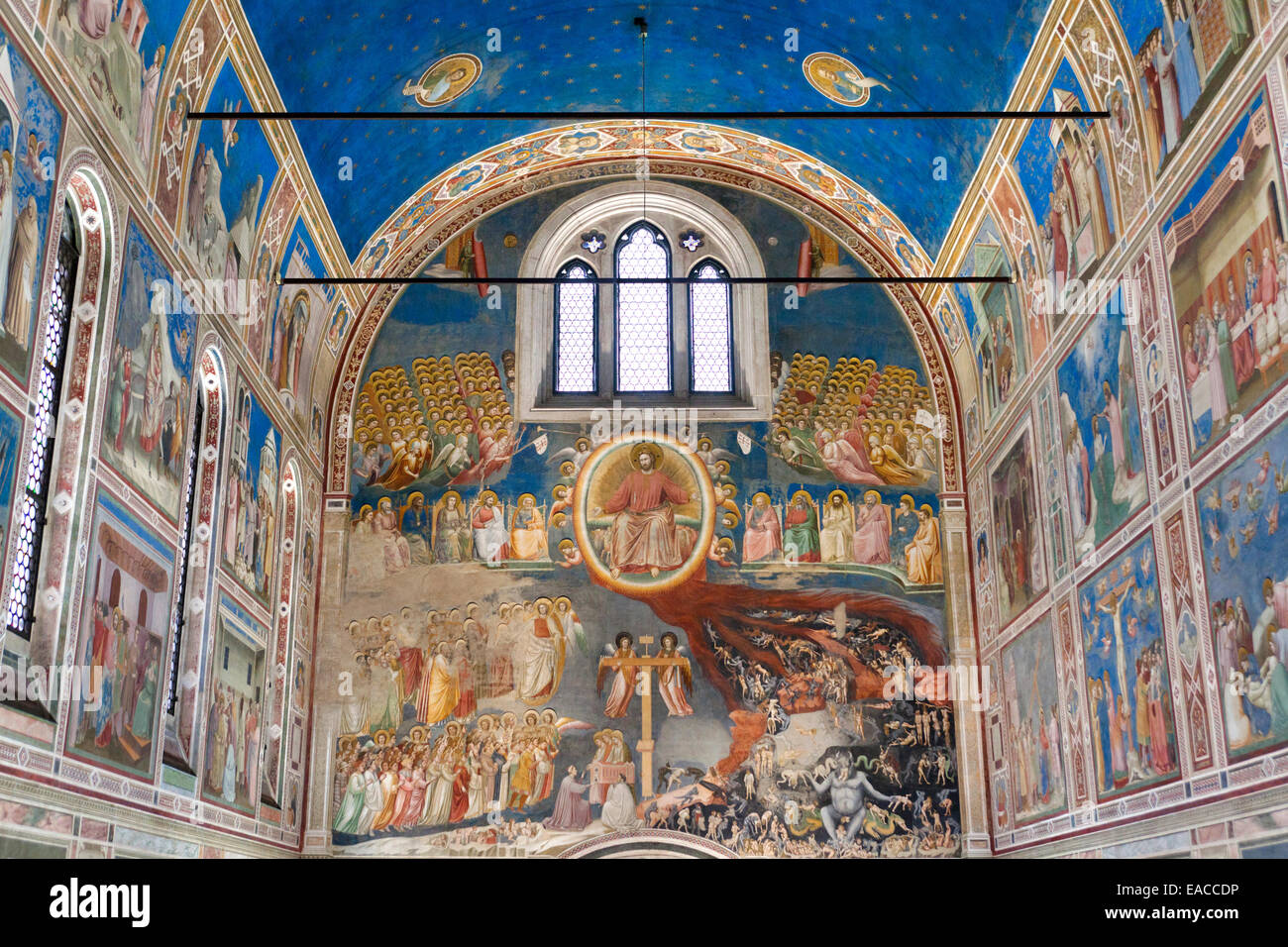 La Cappella degli Scrovegni - Cappella degli Scrovegni, Padova, Veneto,  Italia Foto stock - Alamy