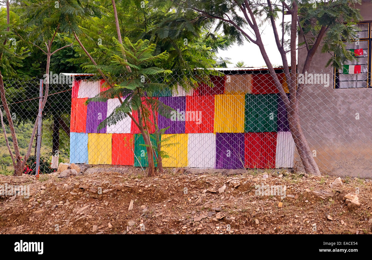 Multi-colore versato in Messico Foto Stock