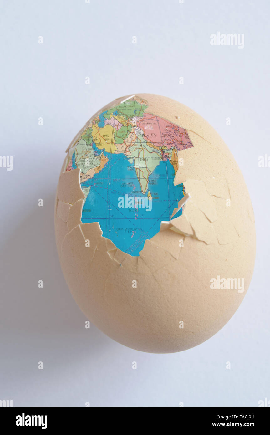 Nuovo mondo nuova vita Foto Stock