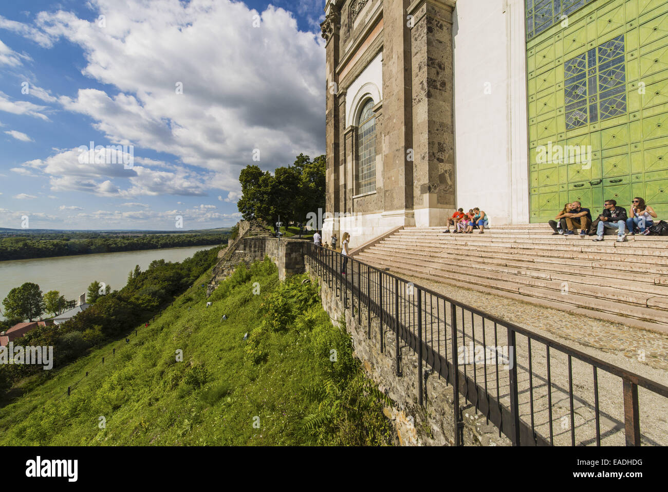 Esztergom, Basilica, Ungheria Ungheria occidentale Foto Stock